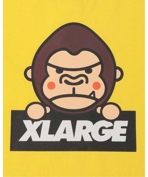 XLARGE KIDS（エクストララージ キッズ） tシャツ ファニーゴリラ