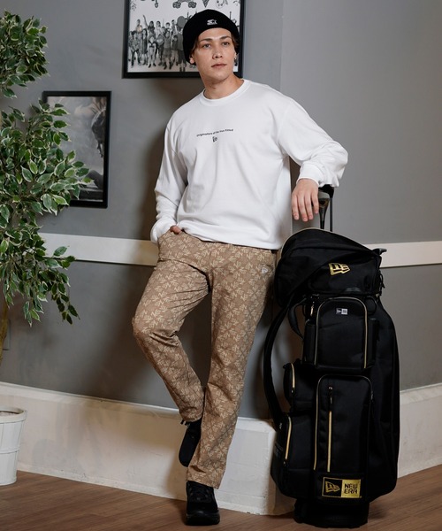 「NEW ERA」 長袖Tシャツ X-LARGE ブラック メンズ_画像5