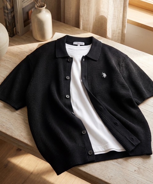 U.S. POLO ASSN.（ユーエスポロアッスン） カーディガン 「U.S. POLO