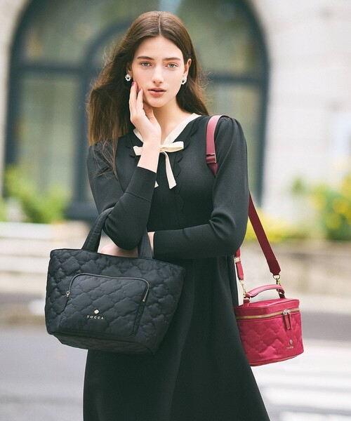 TOCCA　ショルダーバック　2way TOCCA（トッカ） 2WAYバッグ F ブラック レディース : ZOZOTOWN Yahoo