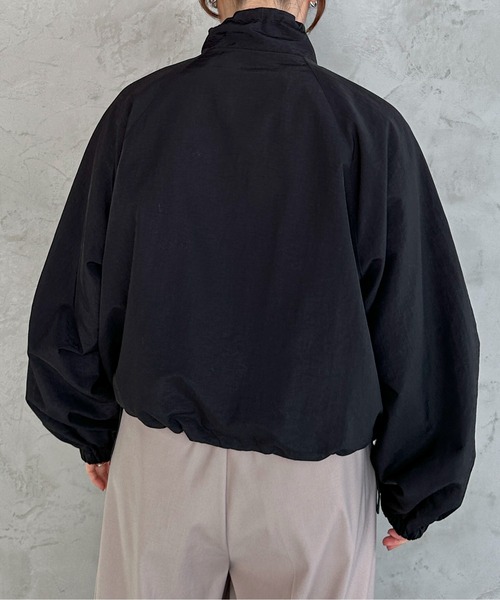「feepur」 ナイロンブルゾン MEDIUM アイボリー レディース_画像9