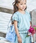 ショルダー ショルダーバッグ フリル巾着inク...の詳細画像1