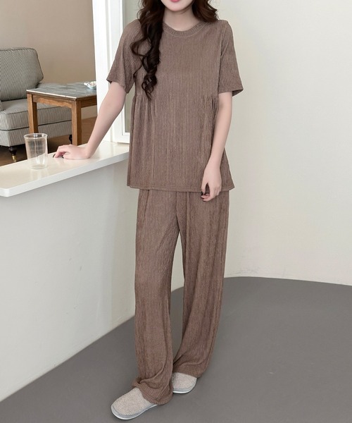 BE：FIRSTドームツアー　パジャマ セット DAY CLOSET パジャマ ルームウェア 「セットアップ」半袖サイド