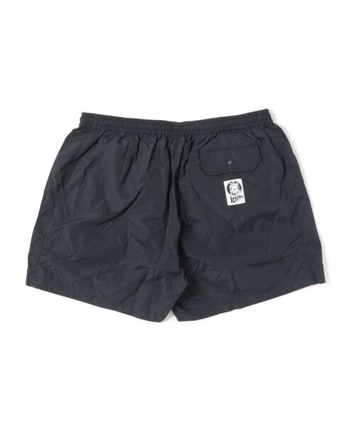 ICECREAM ショートパンツ ブラック ICECREAM（アイスクリーム） パンツ NYLON EASY SHORTS メンズ