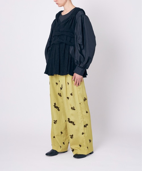 「muller of yoshiokubo」 長袖ブラウス 36 ホワイト レディース_画像5