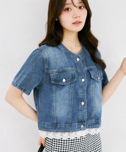 tocco closet（トッコ クローゼット） デニムジャケット gジャン