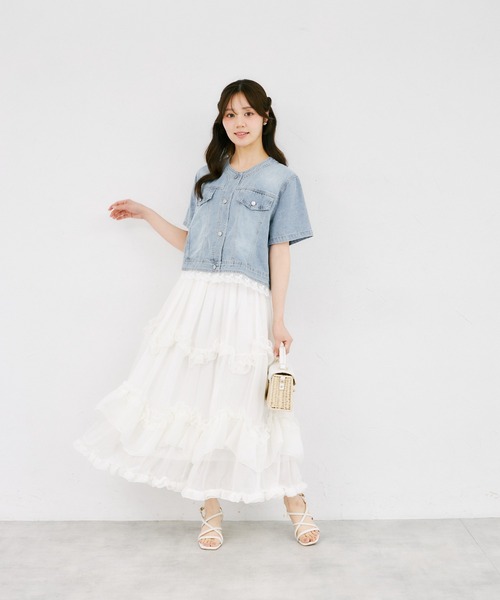 tocco closet（トッコ クローゼット） デニムジャケット gジャン