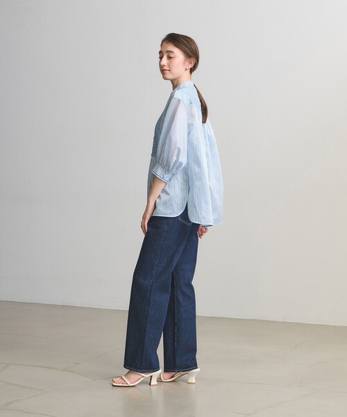 UNITED ARROWS ユナイテッドアローズ シルキーピンタック ブラウス UNITED ARROWS（ユナイテッドアローズ） ブラウス シャツ シルキー