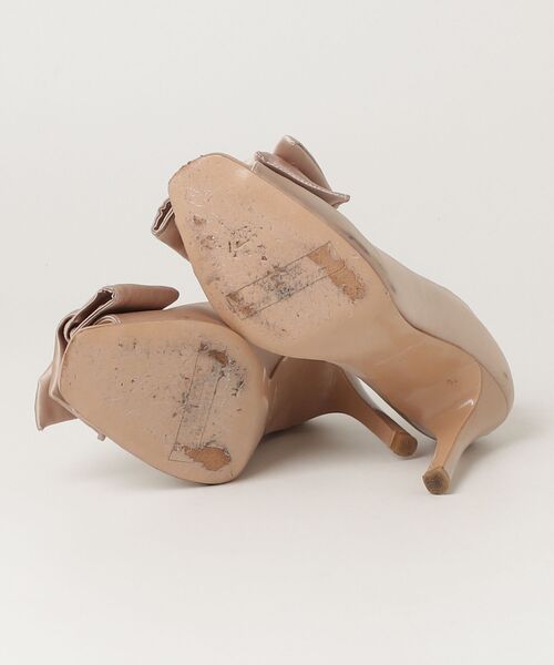 「SEVEN TWELVE THIRTY」 ヒールサンダル 23cm ベージュ レディース_画像3