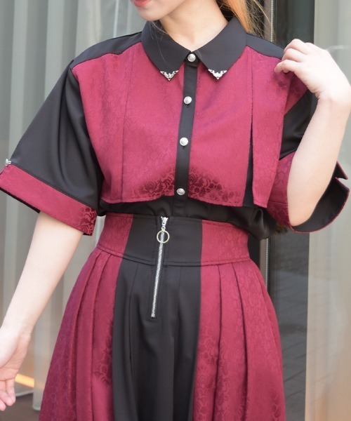 axes femme（アクシーズ ファム） ブラウス シャツ 半袖