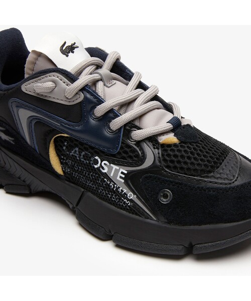 「LACOSTE」 ローカットスニーカー 23.5cm ブラック レディース_画像4