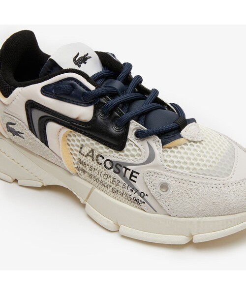 「LACOSTE」 ローカットスニーカー 23.5cm ブラック レディース_画像6