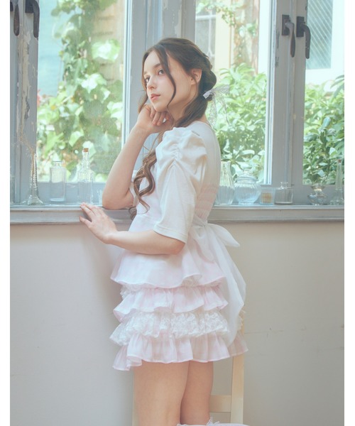 Mellfy memory スカートまとめ売り mellfy memory（メルフィーメモリー） スカート Milky gingham tutu