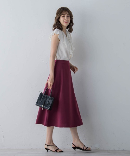「ketty」 フレアスカート S ベージュ レディース_画像5