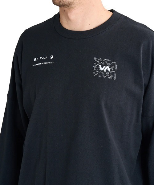 「RVCA」 長袖Tシャツ X-LARGE ミント メンズ_画像3