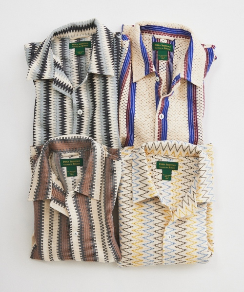 「JOURNAL STANDARD relume」 長袖シャツ MEDIUM ボルドー メンズ_画像2