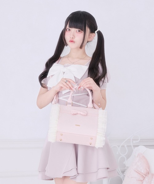 Pal elfy ショルダーバッグ バッグ ドットチュールリボン姫痛バ