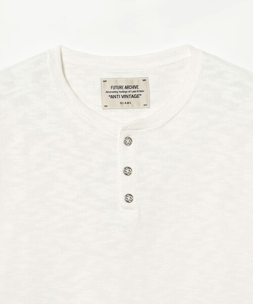 トップス FUTURE ARCHIVE SLUB HENLEY NECK TEE tシャツ FUTURE ARCHIVE / SLUB HENLEY NECK TEE メンズ : ZOZOTOWN