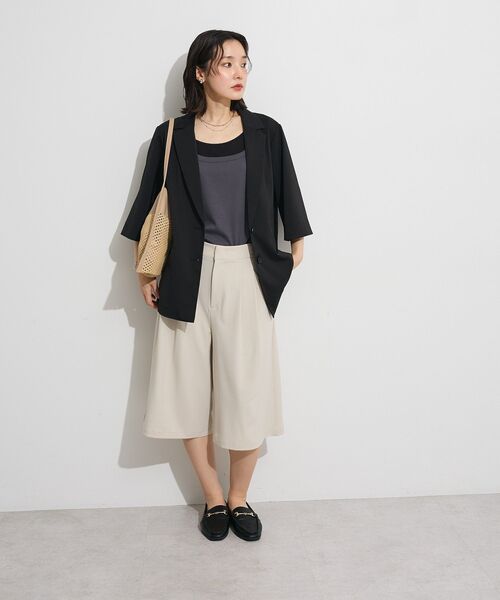 「Green Parks」 ハーフパンツ F ブラック レディース_画像8