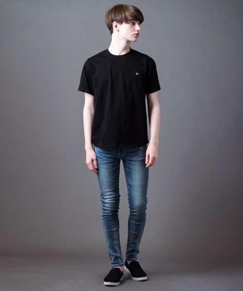 「BUFFALO BOBS」 半袖Tシャツ 1-2 ホワイト メンズ_画像6