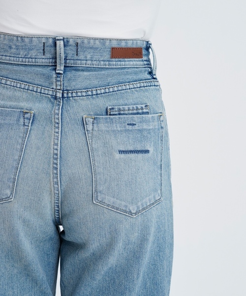 「YANUK」 デニムパンツ 25inch ブルー レディース_画像6