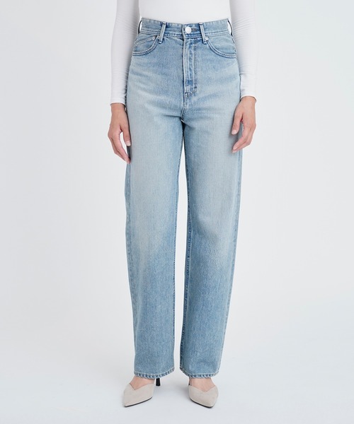 「YANUK」 デニムパンツ 25inch ブルー レディース_画像10