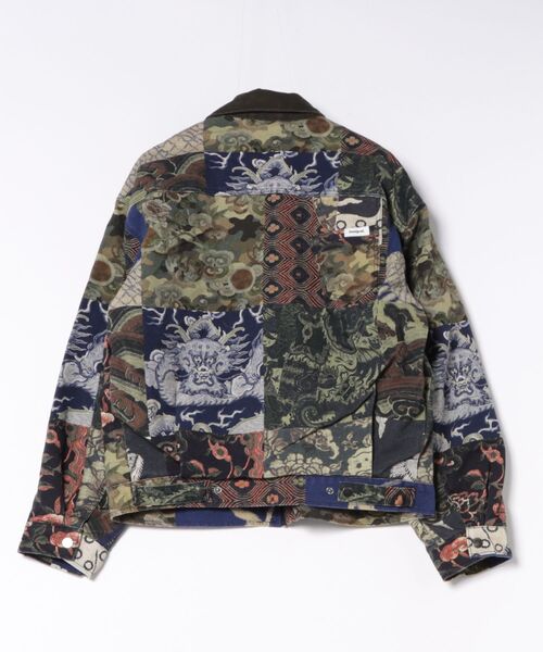 Desigual（デシグアル） ブルゾン アウター マルチテキスタイル パッチ
