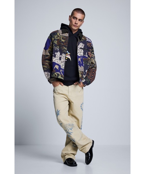 Desigual（デシグアル） ブルゾン アウター マルチテキスタイル パッチ