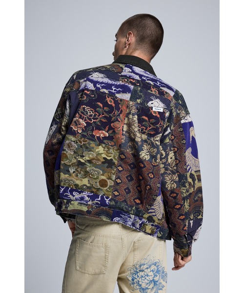 Desigual（デシグアル） ブルゾン アウター マルチテキスタイル パッチ