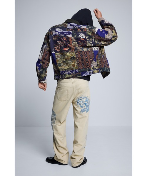 Desigual（デシグアル） ブルゾン アウター マルチテキスタイル パッチ