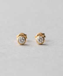 ete ピアス K18 ダイヤモンド 0.2ct ピアス「ブライト
