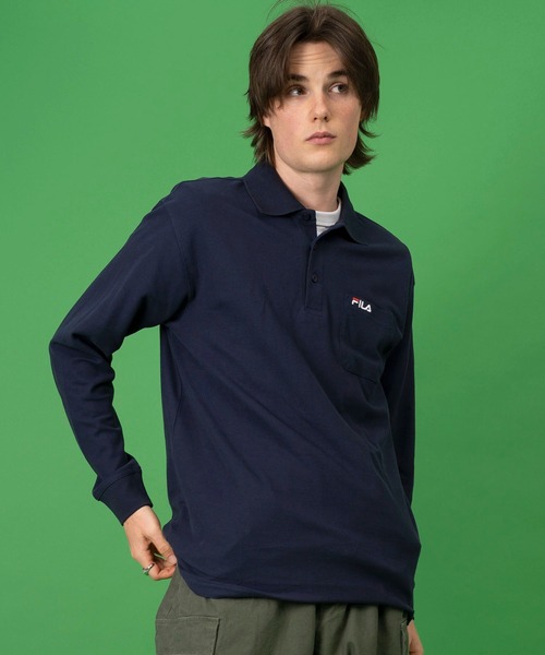 FILA - 新品●FILA GOLF● ボタンダウン 長袖ポロシャツ 吸汗速乾 UVカット 楽天市場】【楽天スーパーSALE限定 20%OFF】 FILA フィラ