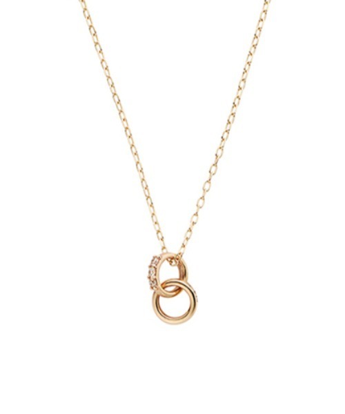 va vendome aoyama ネックレス K10イエローゴールド 2WAYサークル