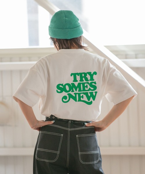 PBLIM tシャツ Tシャツ PAGEBOYLIM/トライメッセージT レディース