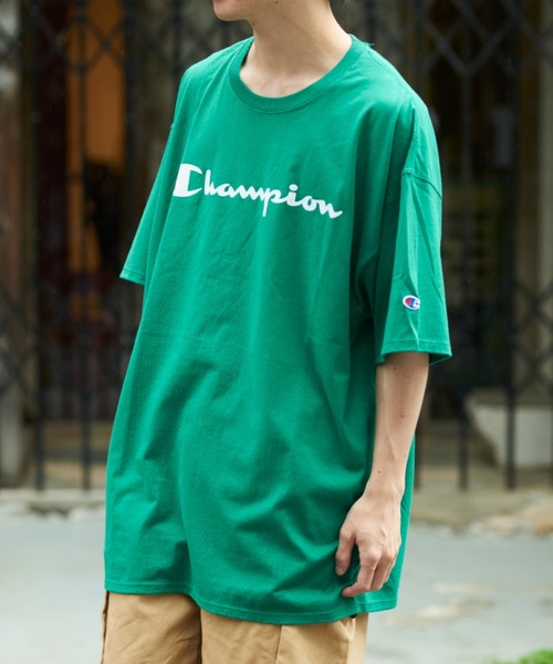 Champion tシャツ 「Champion」フロントロゴTEEシャツ