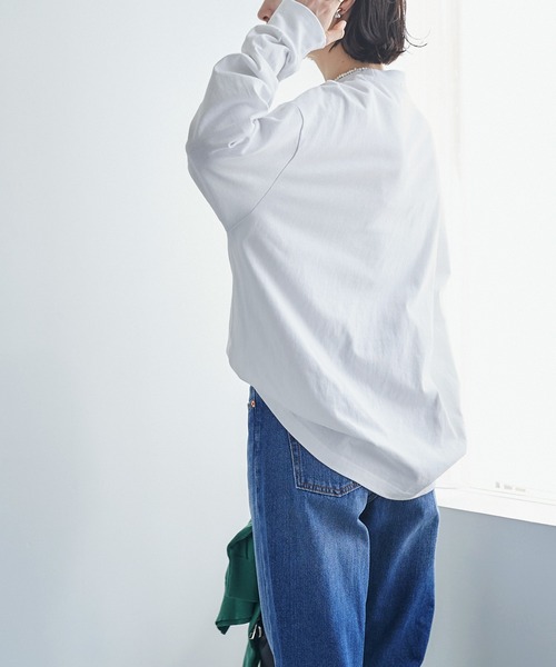 tシャツ Tシャツ U.S. POLO ASSN. /ユーエスポロアッスン 別注 袖ボリューム 胸刺繍ポケットロングTシャツ|ZOZOTOWN |12