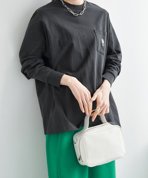tシャツ Tシャツ U.S. POLO ASSN. /ユーエスポロアッスン 別注 袖ボリューム 胸刺繍ポケットロングTシャツ|ZOZOTOWN |16