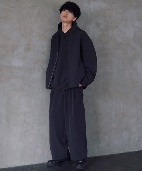 ATTACHMENT（アタッチメント） パーカー × WYM」TRIANGLE CUTTING HUGE 