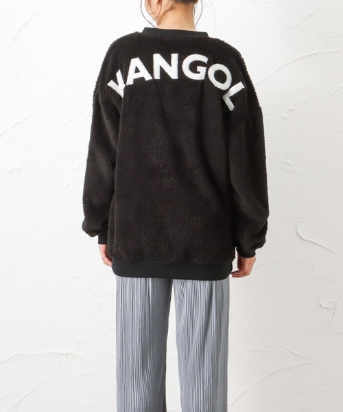 KANGOL フリース スウェット KANGOL トレーナー スウェット 「KANGOL」 マイクロ フリース 袖