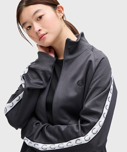 FRED PERRY ジャージ Taped Track Jacket／フレッドペリー