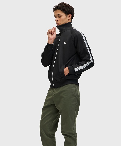 FRED PERRY ジャージ Taped Track Jacket／フレッドペリー