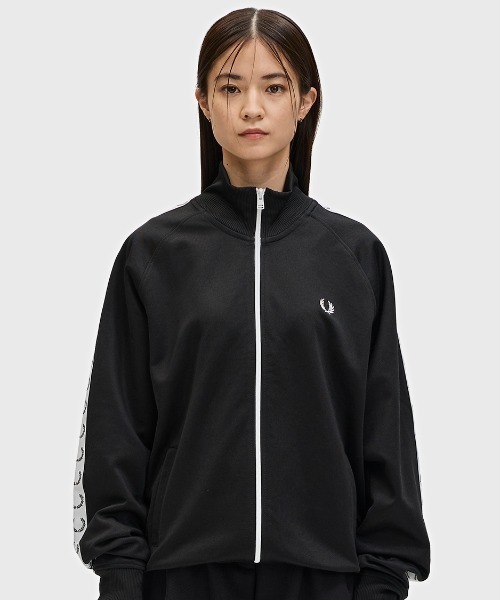FRED PERRY ジャージ Taped Track Jacket／フレッドペリー