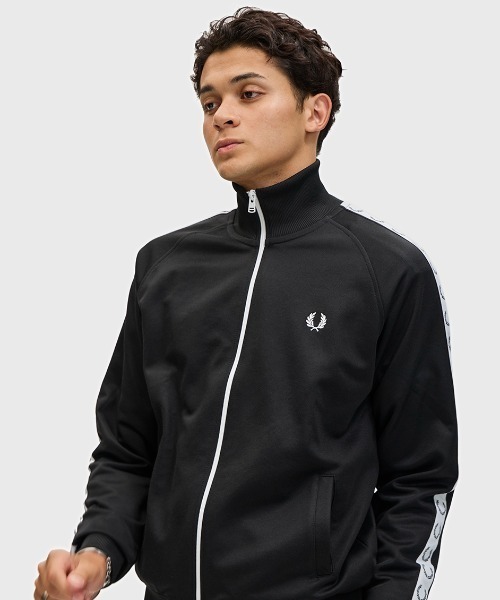 FRED PERRY ジャージ Taped Track Jacket／フレッドペリー