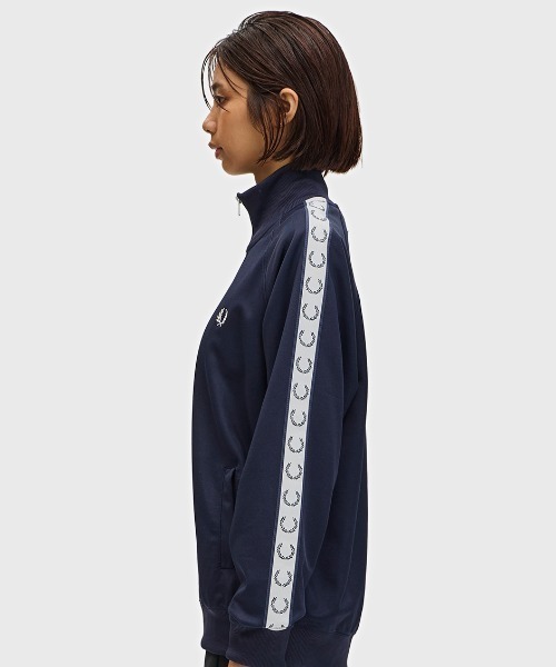 FRED PERRY ジャージ Taped Track Jacket／フレッドペリー