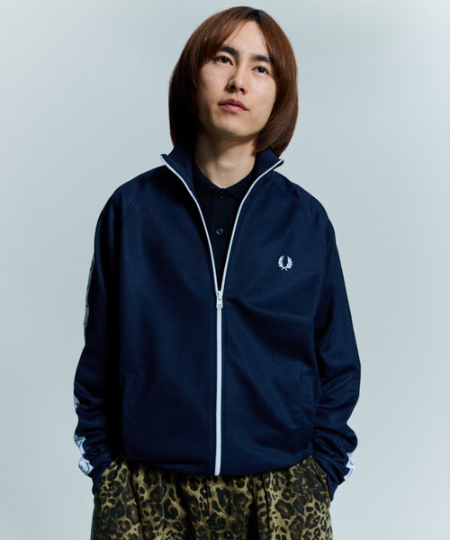 FRED PERRY ジャージ Taped Track Jacket／フレッドペリー