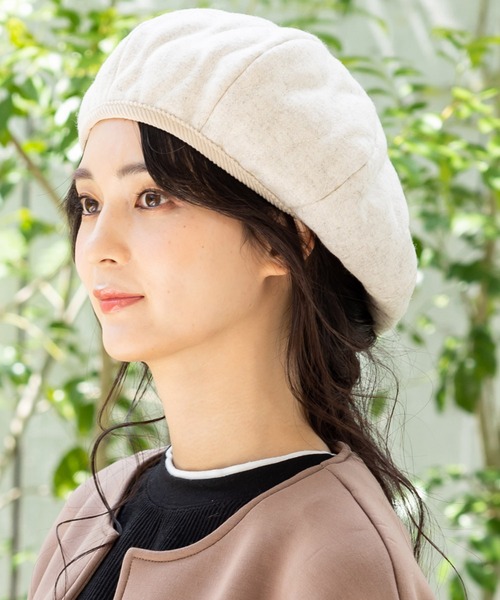 QUEENHEAD 帽子 ベレー帽 キルティングベレー帽 レディース