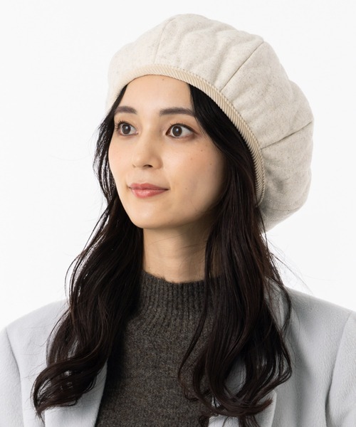QUEENHEAD 帽子 ベレー帽 キルティングベレー帽 レディース