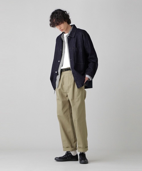 パンツ ORGANIC COTTON GABARDINE