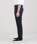 スラックス 「Sサイズ〜」メランジ ストレッチ...の詳細画像3