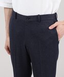 スラックス 「Sサイズ〜」メランジ ストレッチ...の詳細画像5